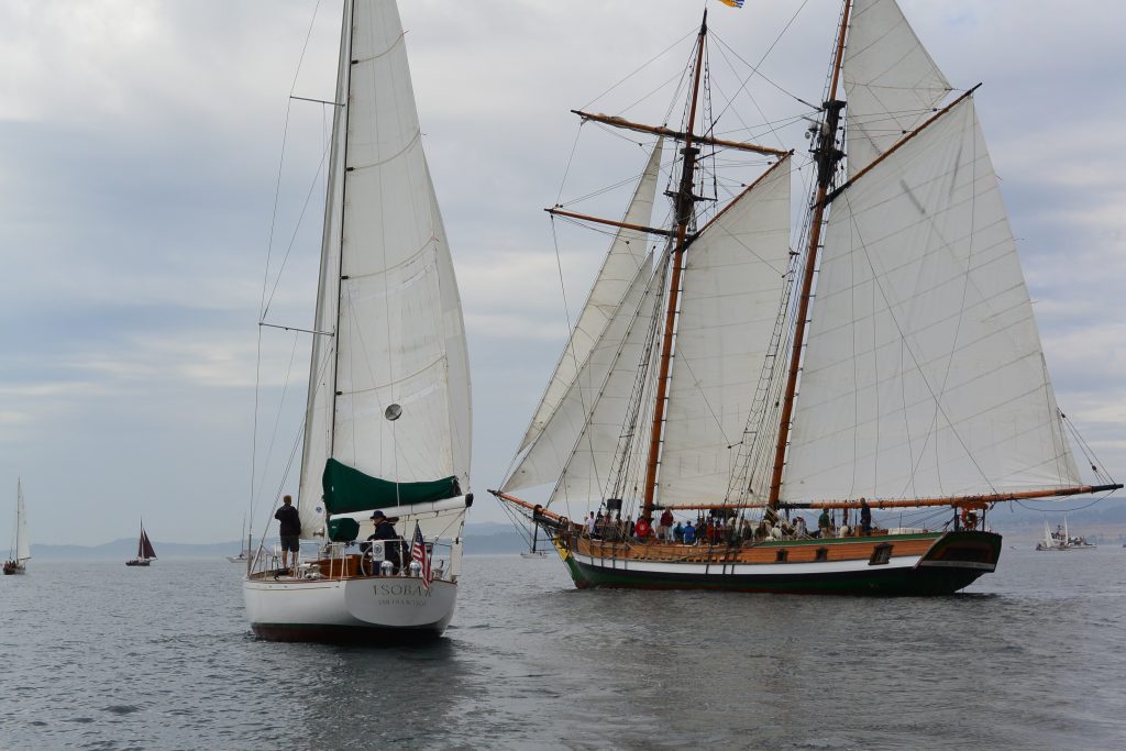 Classic Boat Festival sail past 2023