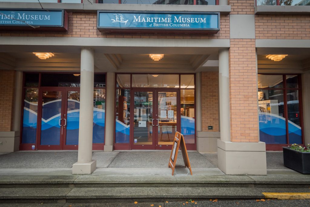 Maritime Museum of BC entrance