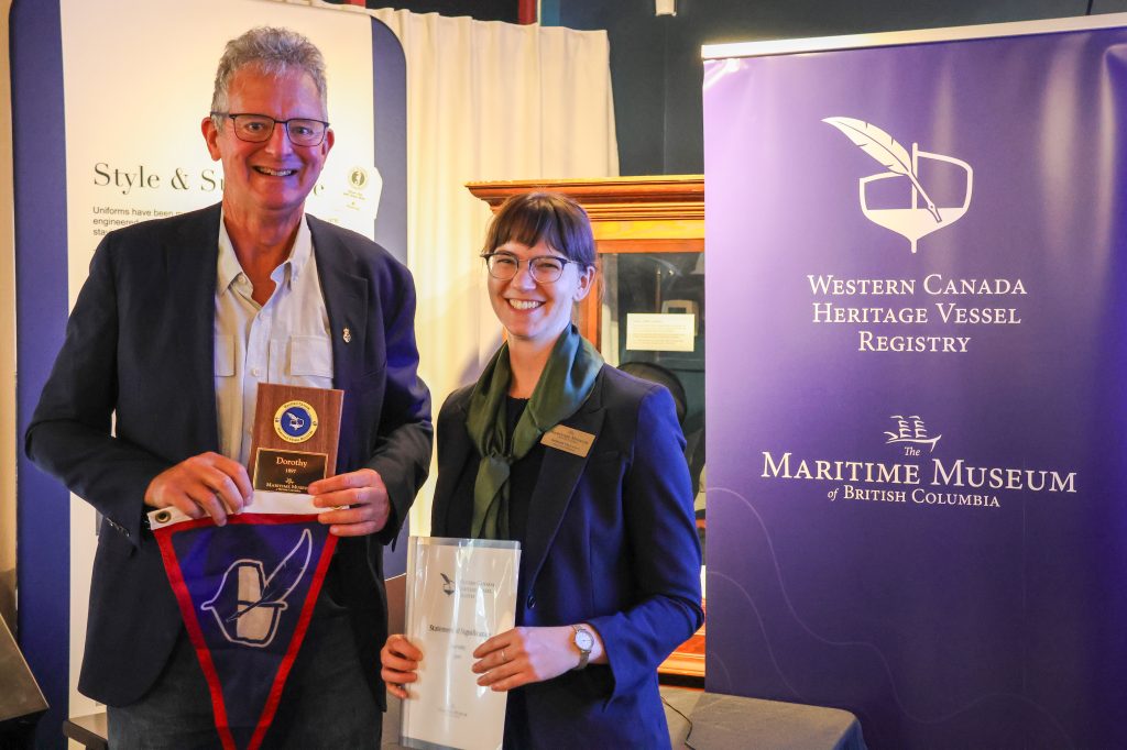Western Canada Heritage Vessel Registry - Bill Noon and Brittany Vis